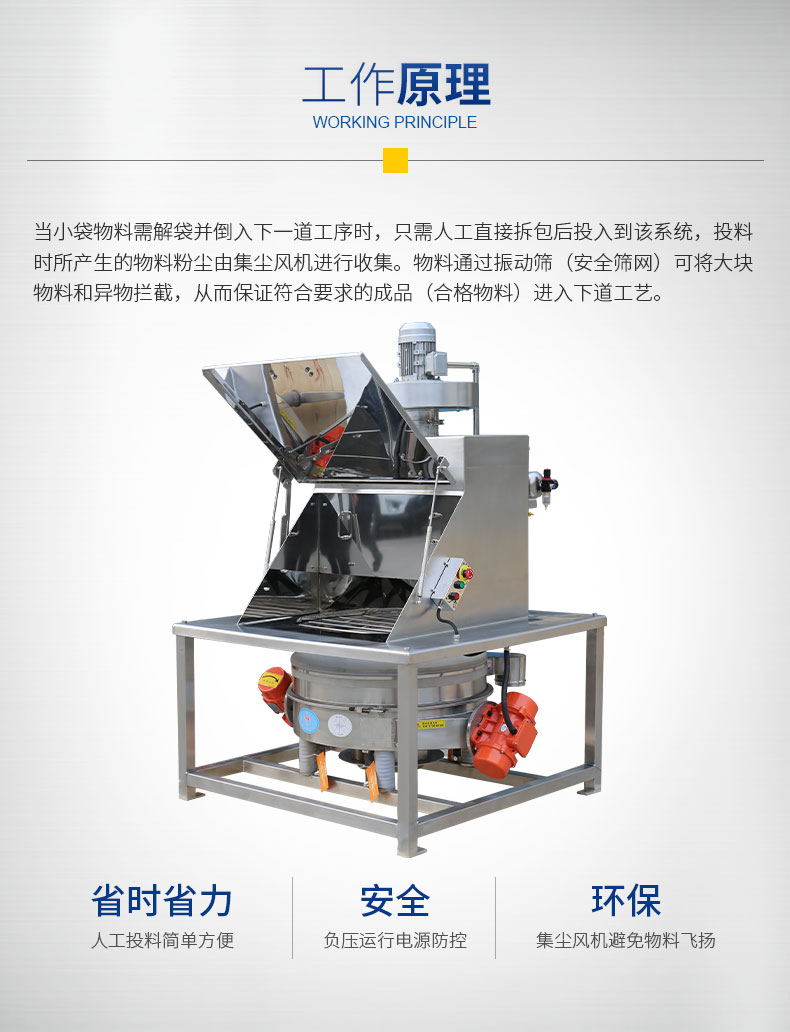 無塵投料站工作原理圖